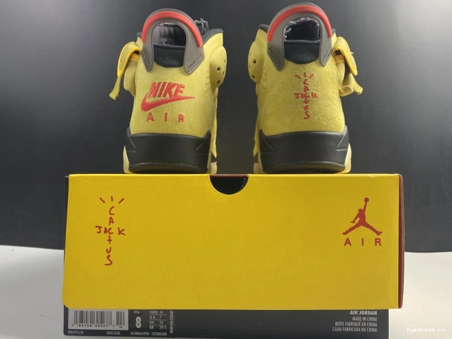 TRAVIS YELLOW CN1084-300 6 AIR SCOTT JORDAN X 0721